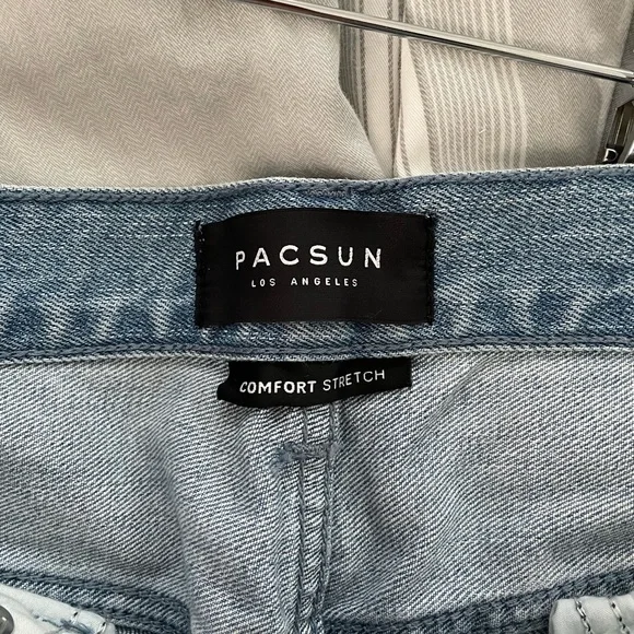 PacSun blue skinny jeans, 30x30, - Picture 3 of 4